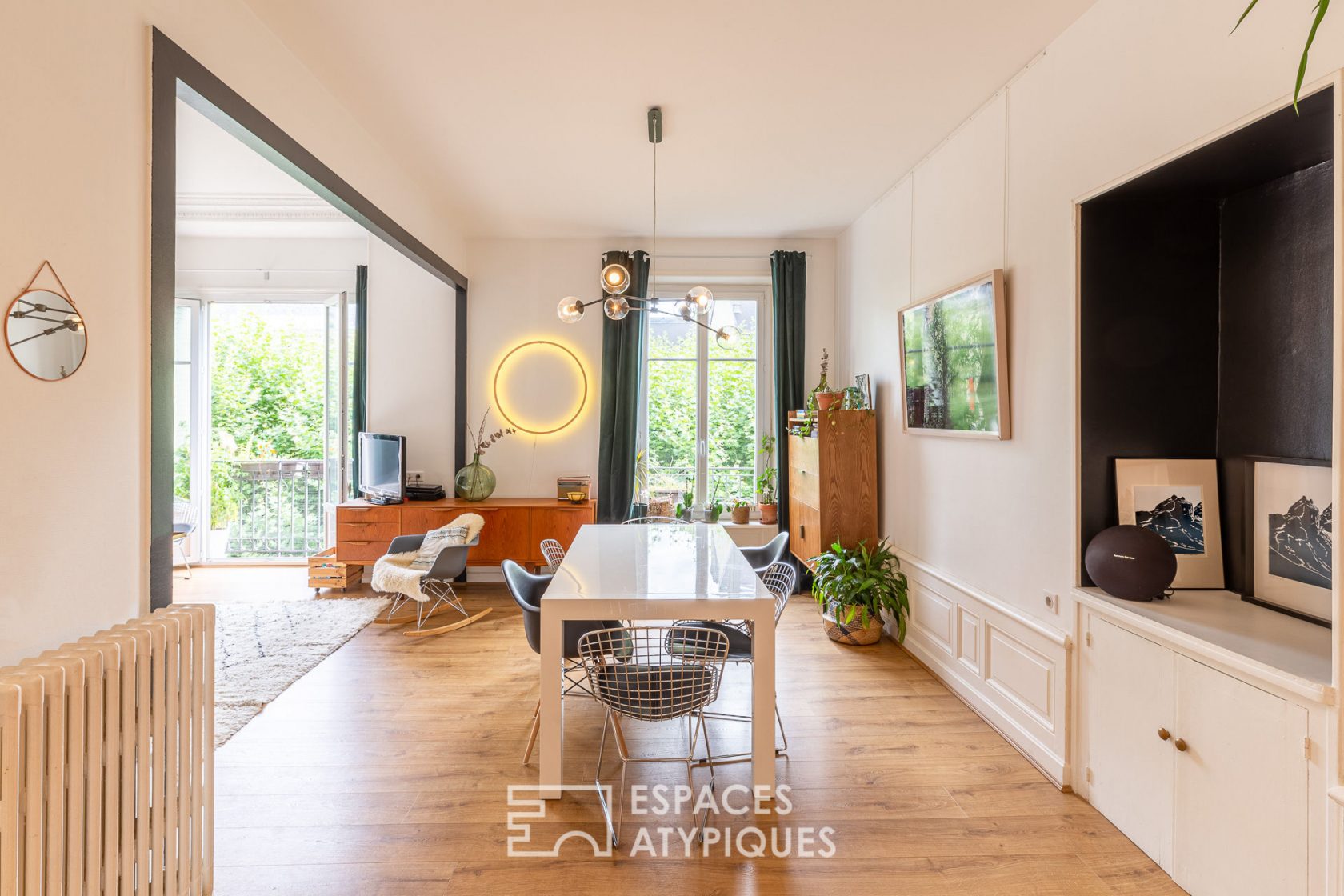 Appartement art déco rénové