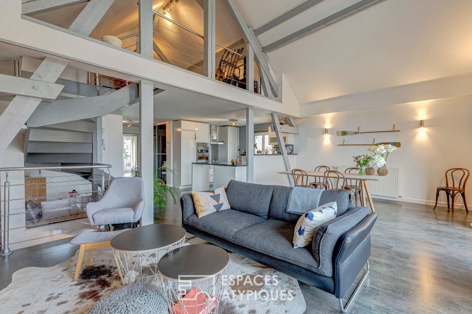 74140 EXCENEVEX - Appartement en duplex avec vue imprenable sur le lac - Réf. 936EA