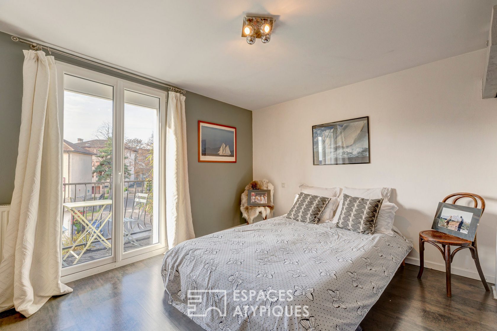 Appartement en duplex avec vue imprenable sur le lac