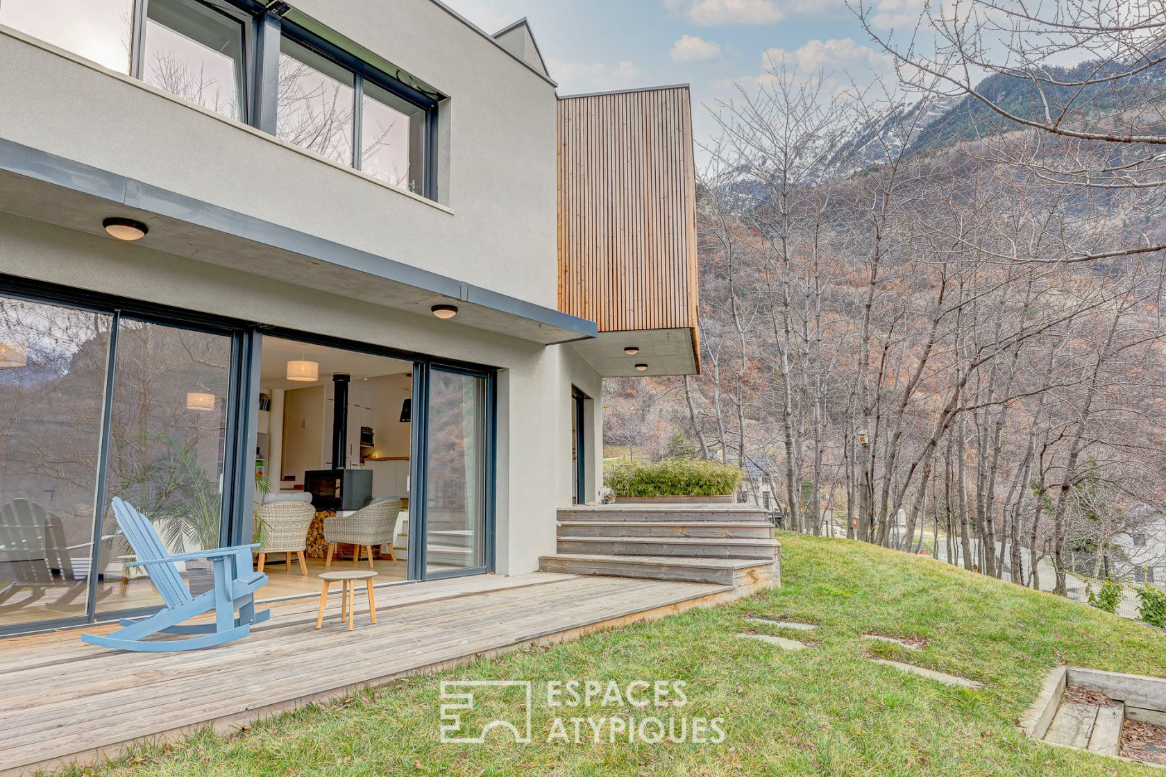 Villa d’architecte avec vue
