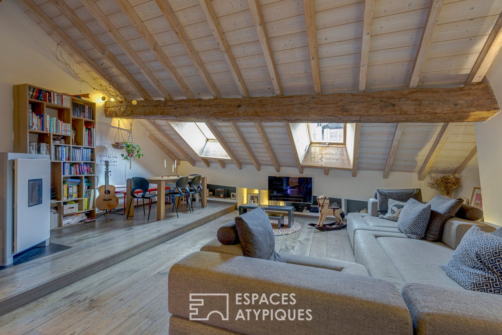 Duplex contemporain en coeur de ville
