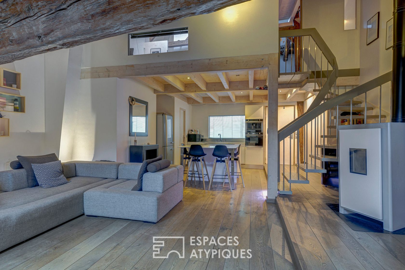 Duplex contemporain en coeur de ville