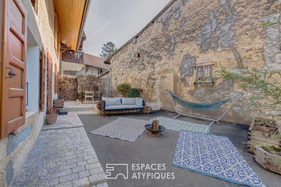 74160 ARCHAMPS - Ancienne étable renovée - Réf. 981EA