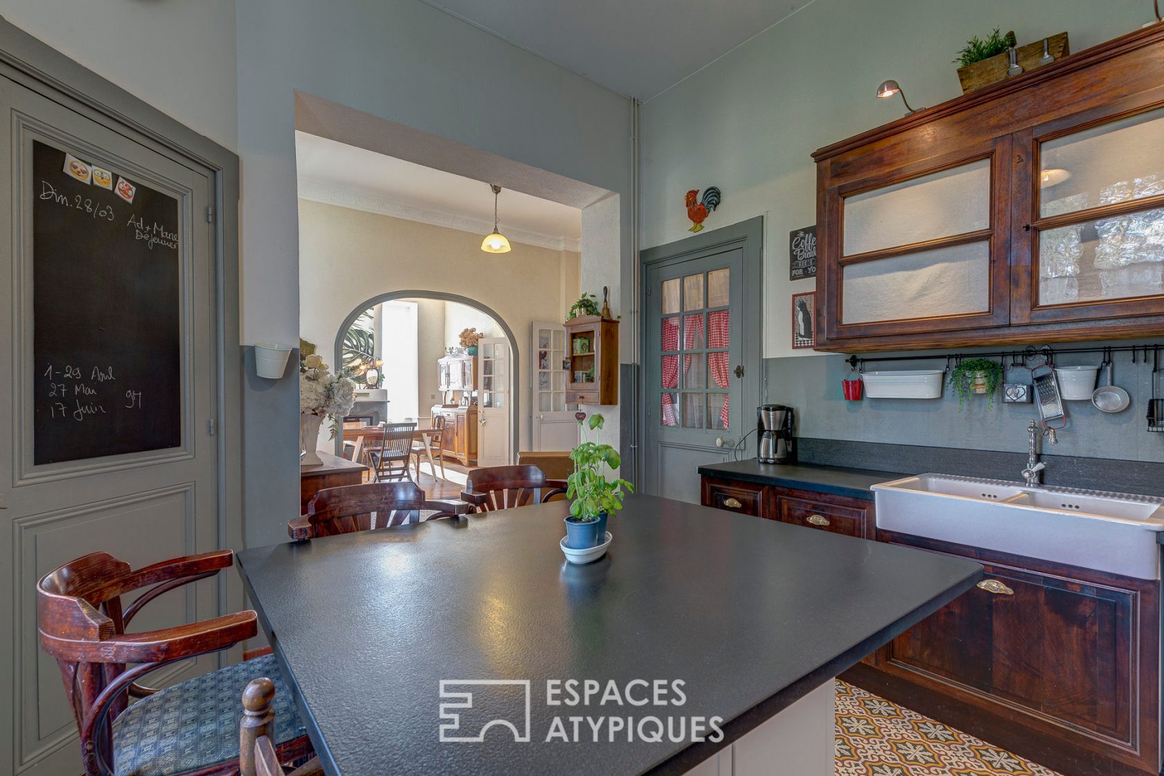 Maison de maître rénovée