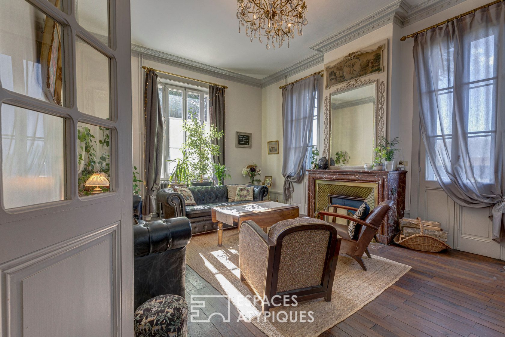 Maison de maître rénovée
