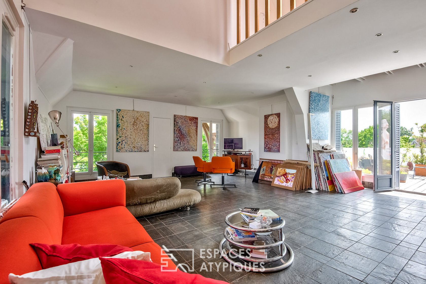 Duplex avec terrasse et jardin plein sud