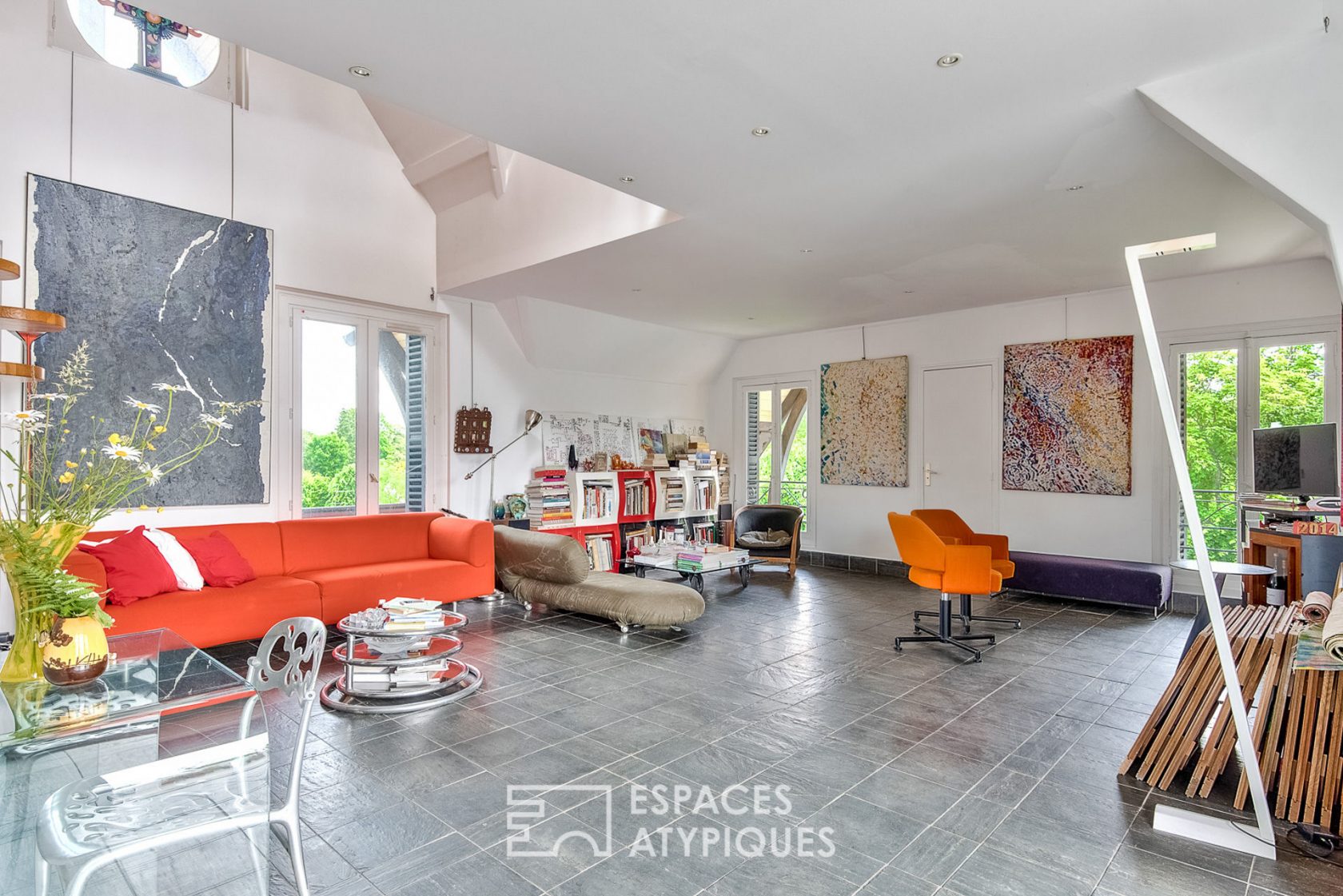 Duplex avec terrasse et jardin plein sud