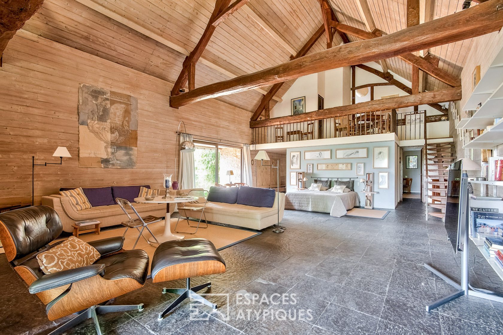 Vaste propriété avec maison d’architecte scandinave