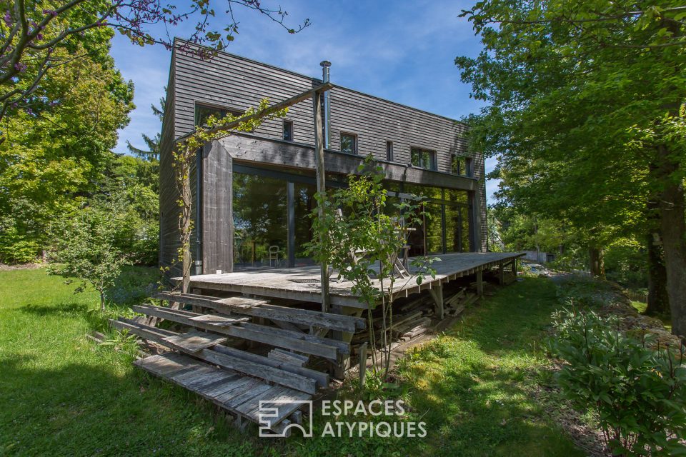 78460 CHEVREUSE - Maison d'architecte passive avec vue exceptionnelle - Réf. 0094EY