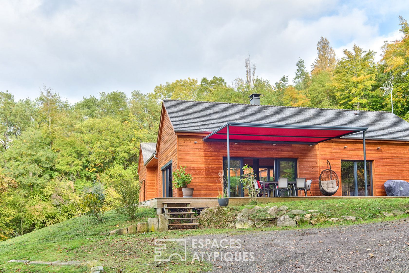Maison d’architecte ossature bois avec vue exceptionnelle sur la Seine