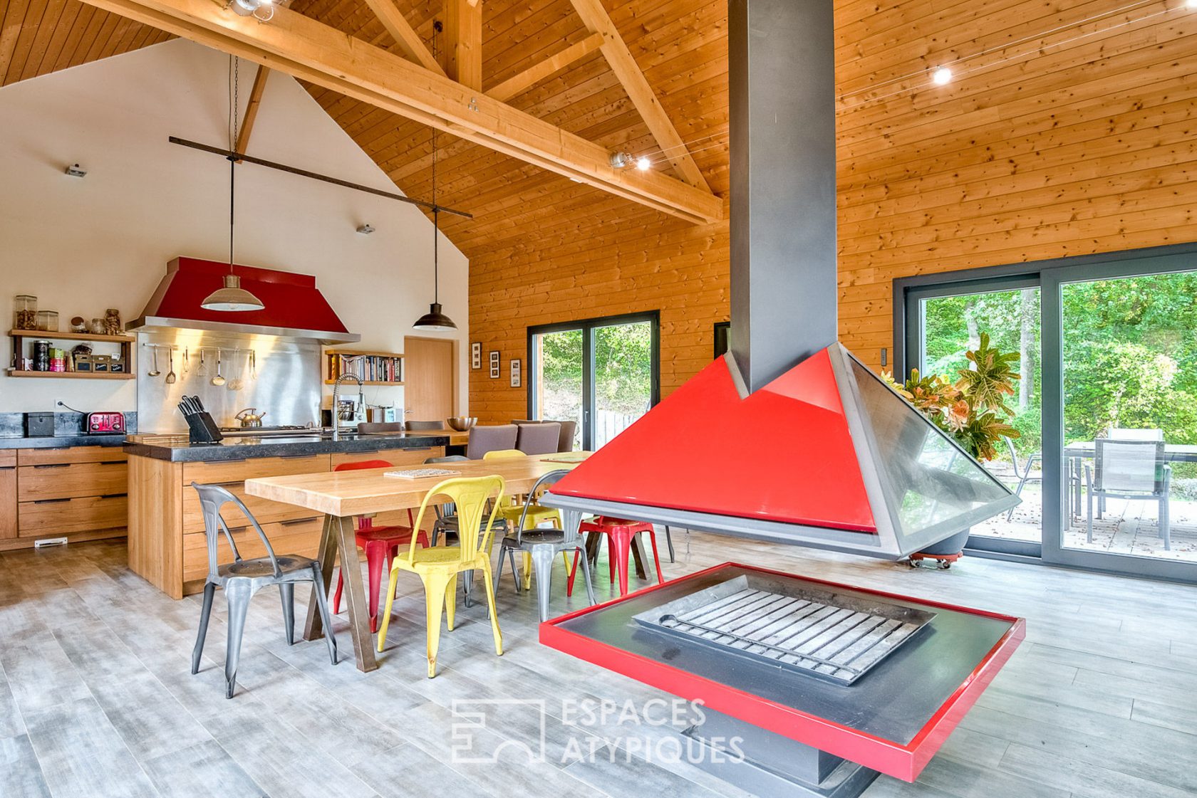 Maison d’architecte ossature bois avec vue exceptionnelle sur la Seine