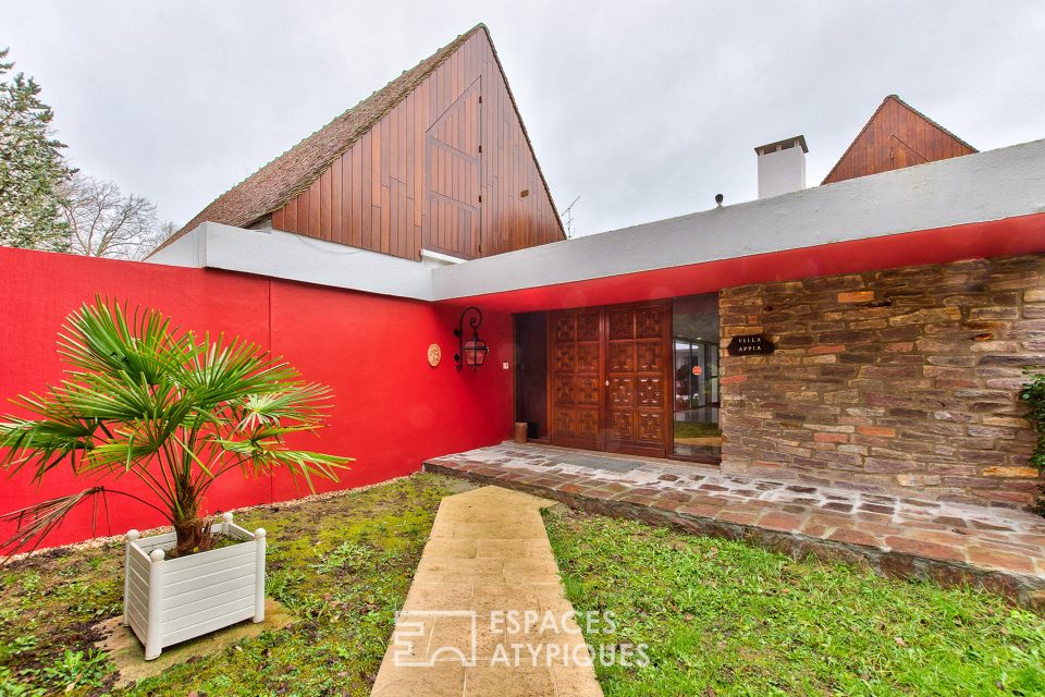 78620 L ETANG LA VILLE - Vaste et audacieuse maison d'architecte - Réf. 0180EY