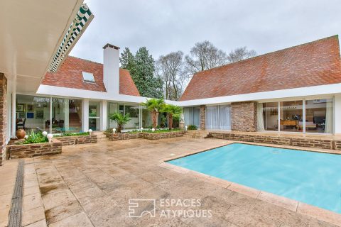 Vaste et audacieuse maison d’architecte