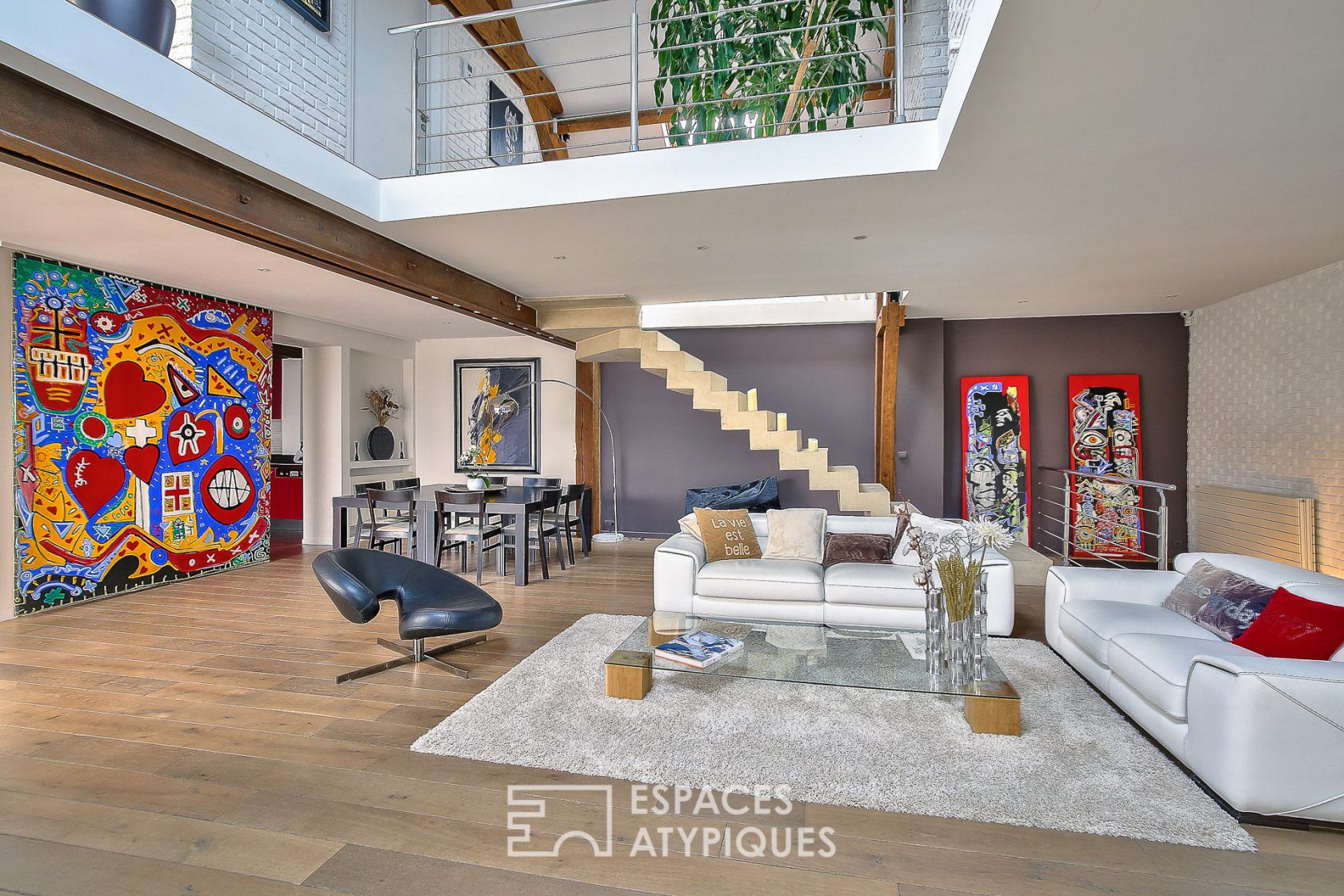Maison loft d’exception avec terrasses