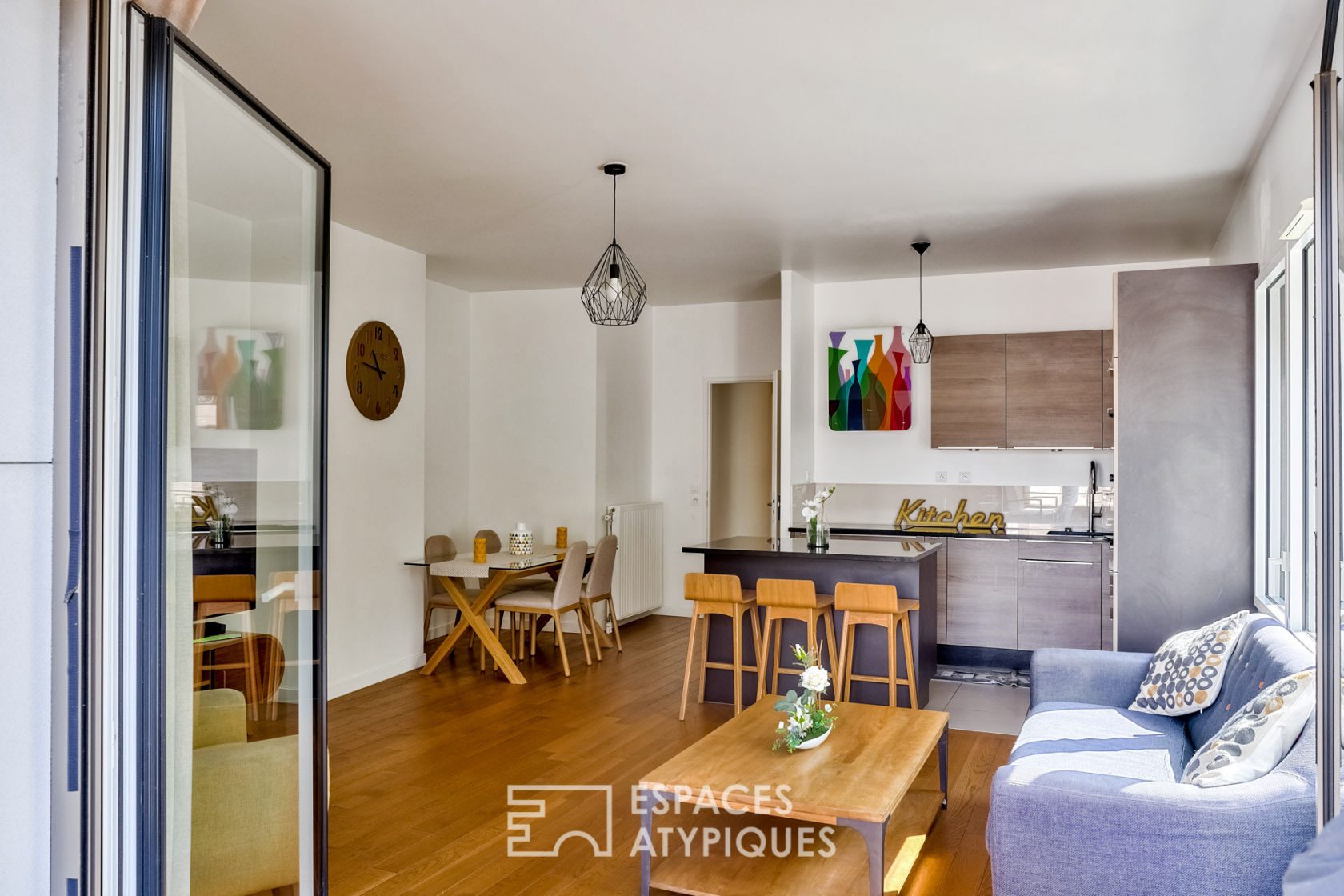 Recent and bright duplex with terrace