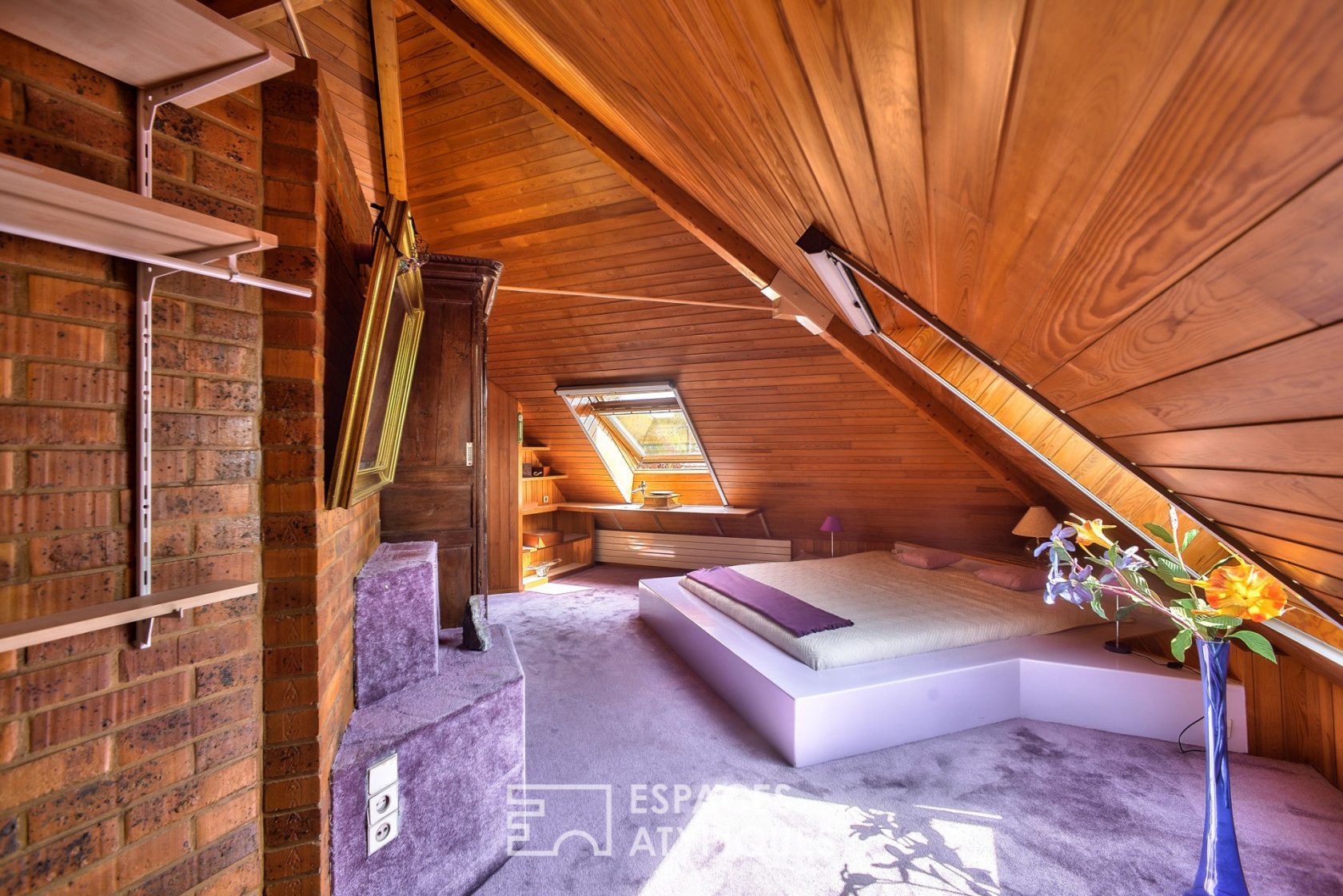 Maison d’architecte sur une île privée