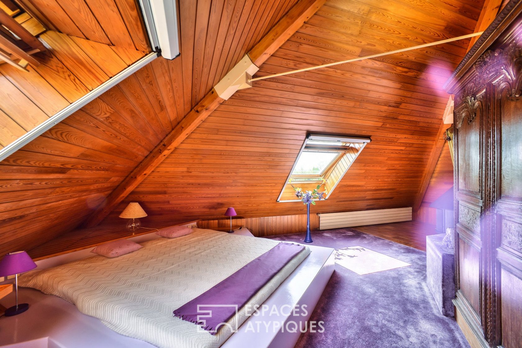 Maison d’architecte sur une île privée