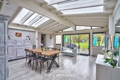 Belle maison de ville avec un jardin insoupçonnable