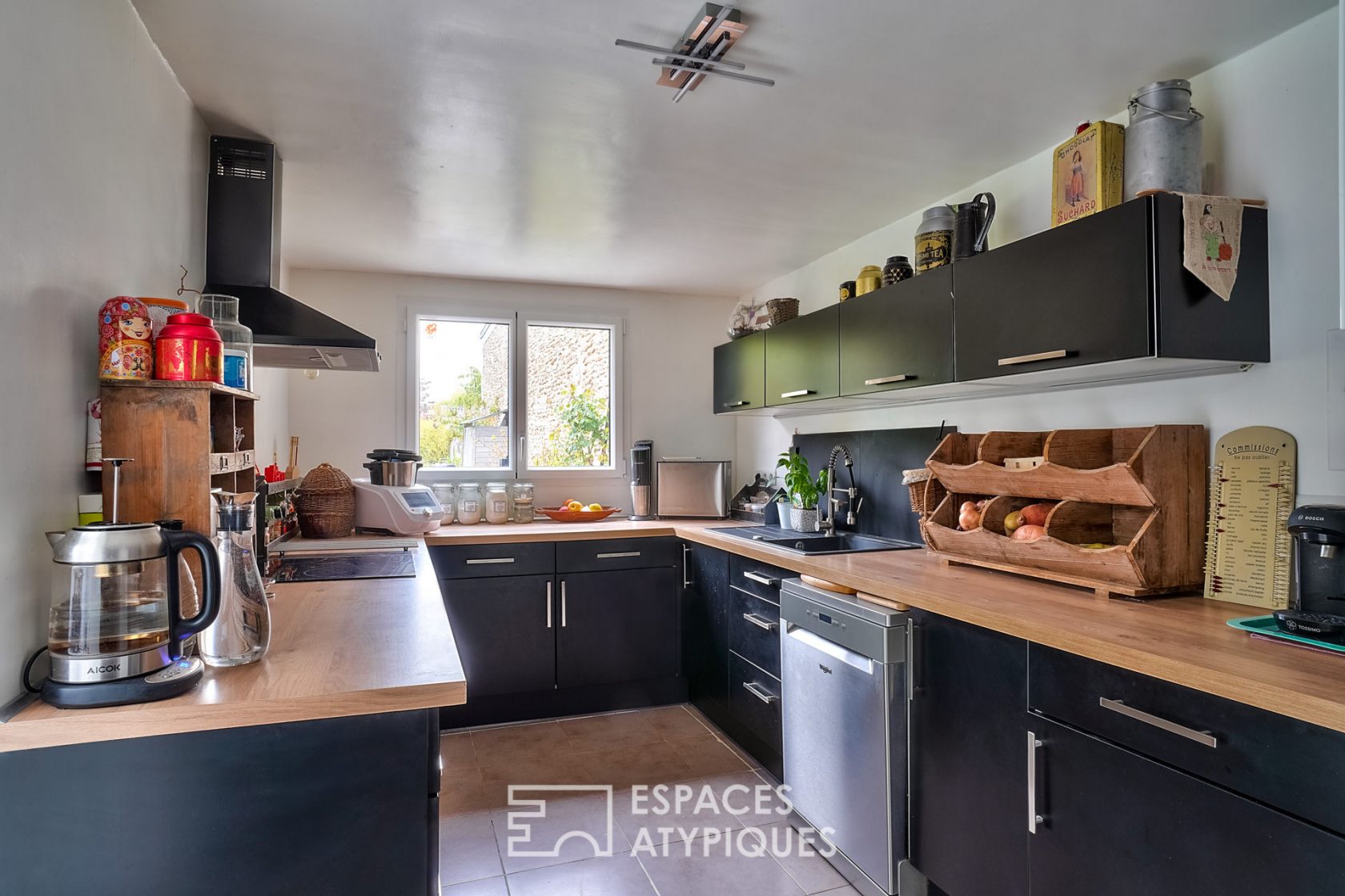 Belle maison de ville avec un jardin insoupçonnable