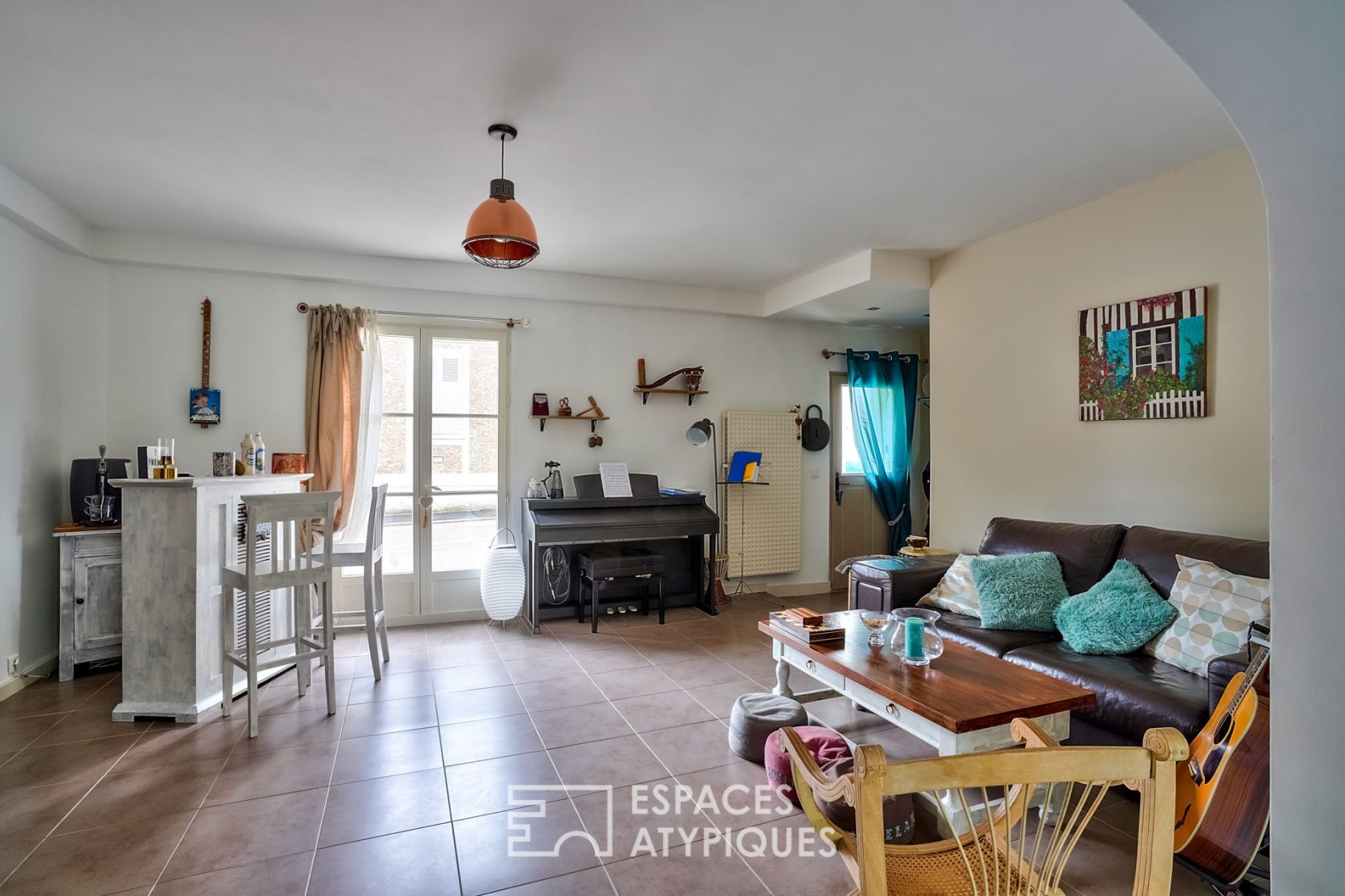Belle maison de ville avec un jardin insoupçonnable