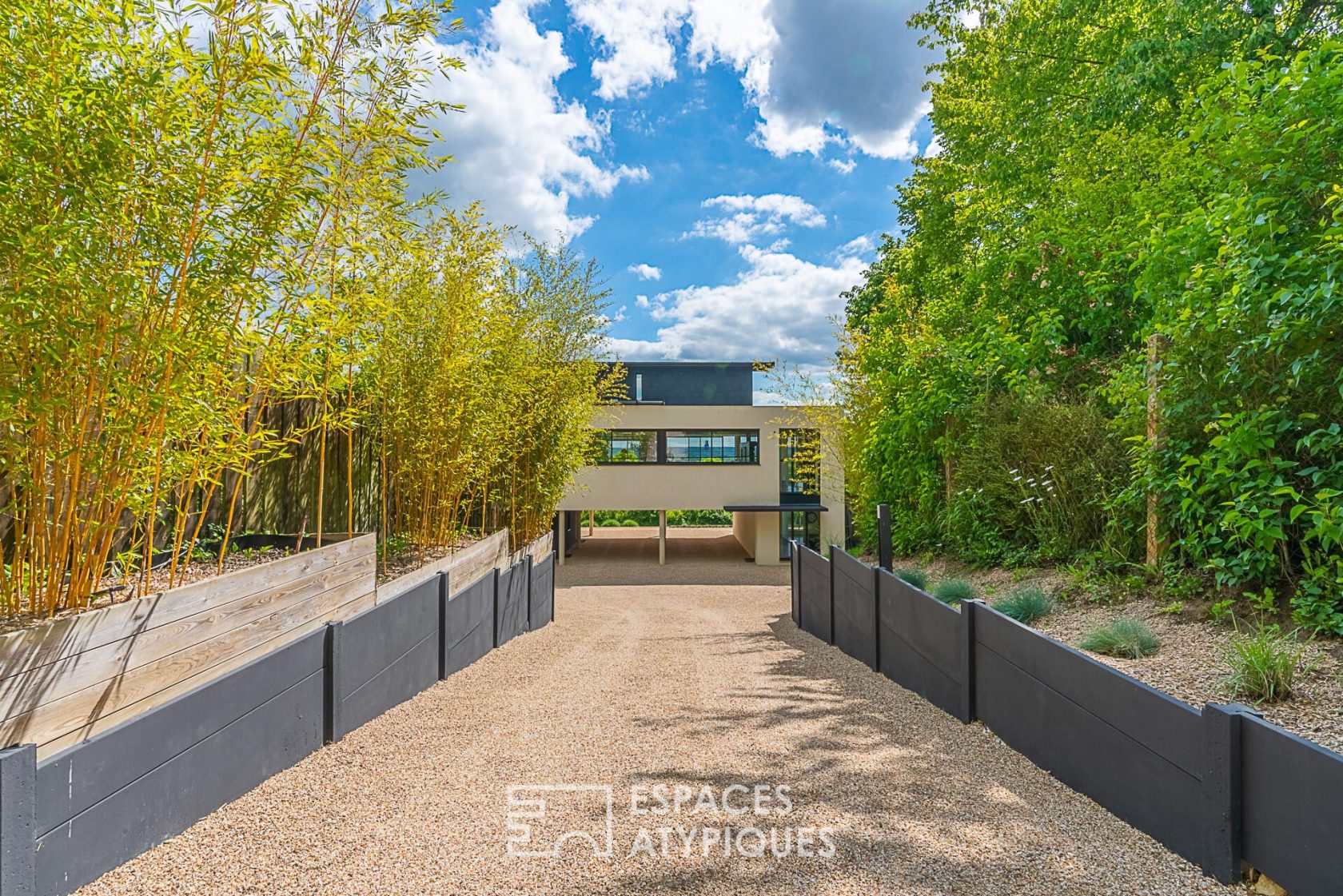 Inspiration Villas Blanches Le Corbusier avec vue
