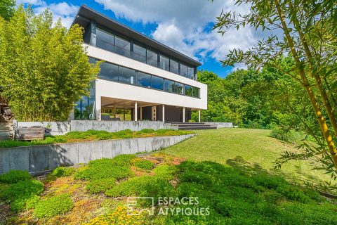 Inspiration Villas Blanches Le Corbusier avec vue