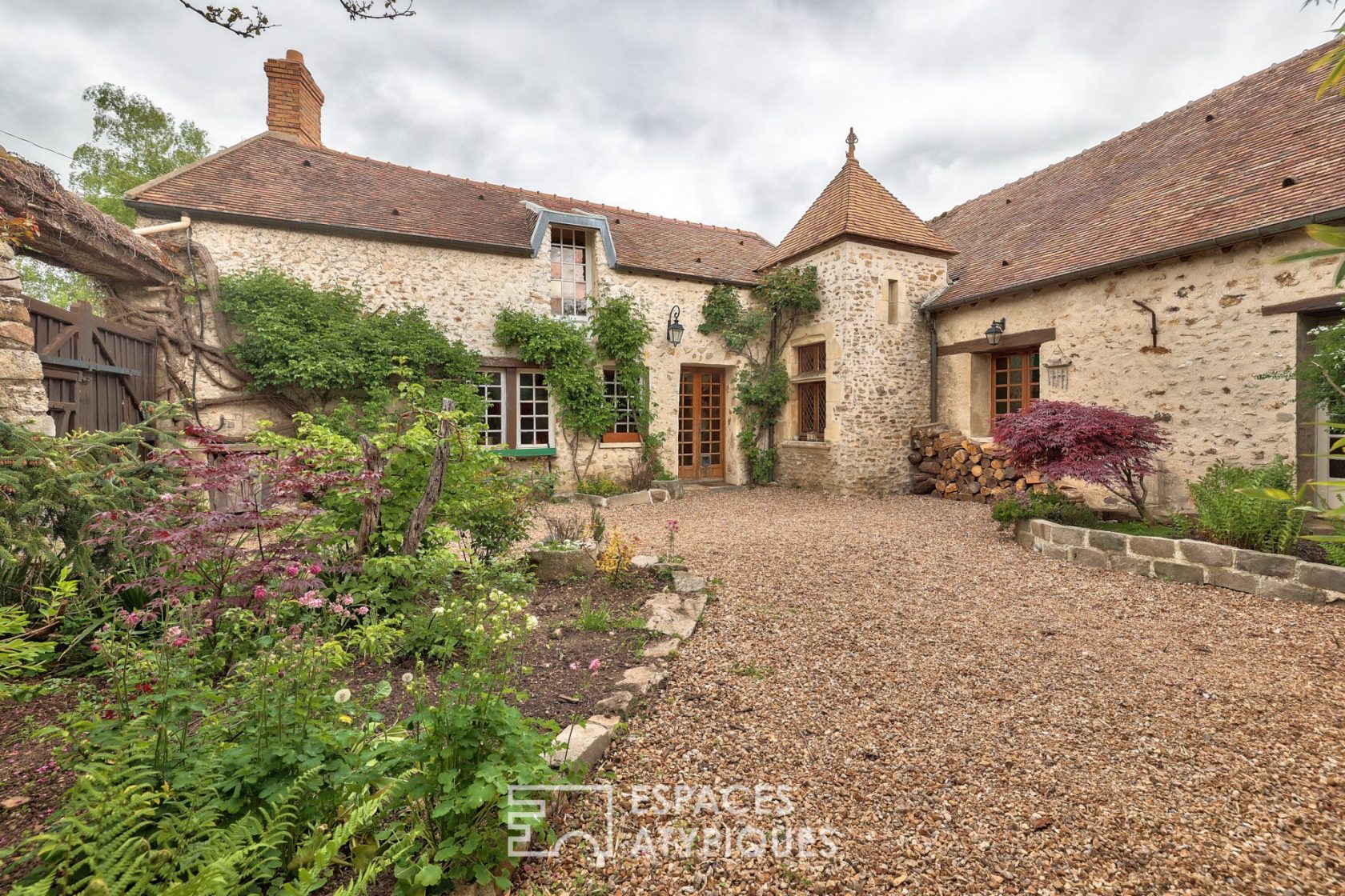 Maison de charme et sa tourelle