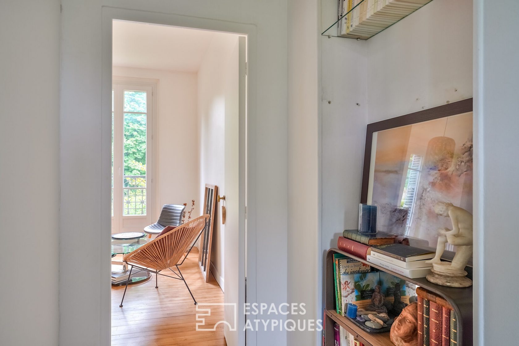 Bel appartement dans une maison bourgeoise avec parc privé