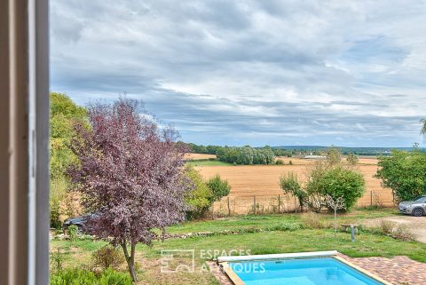 Longère du XIXème siècle avec  vue époustouflante