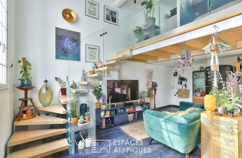 Loft of original and clever design