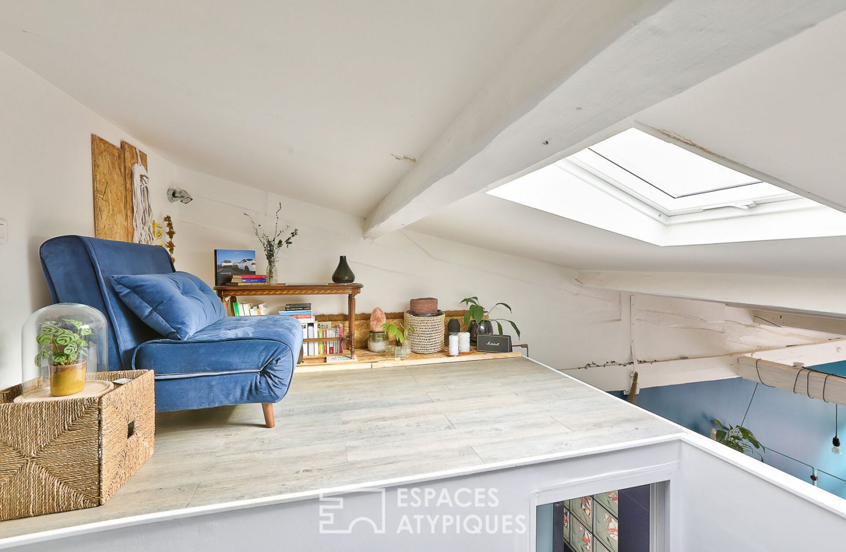 Loft of original and clever design