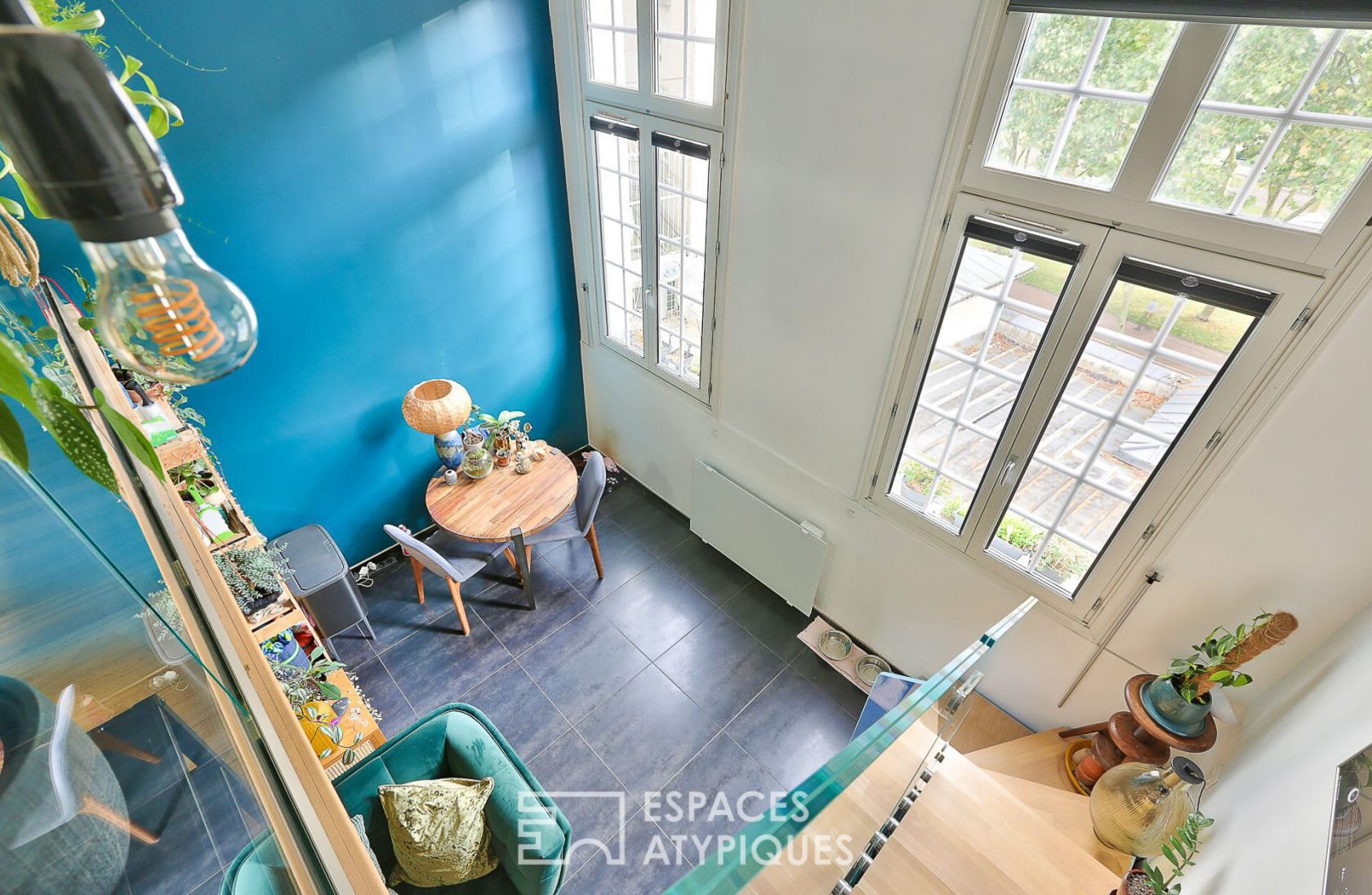 Loft of original and clever design