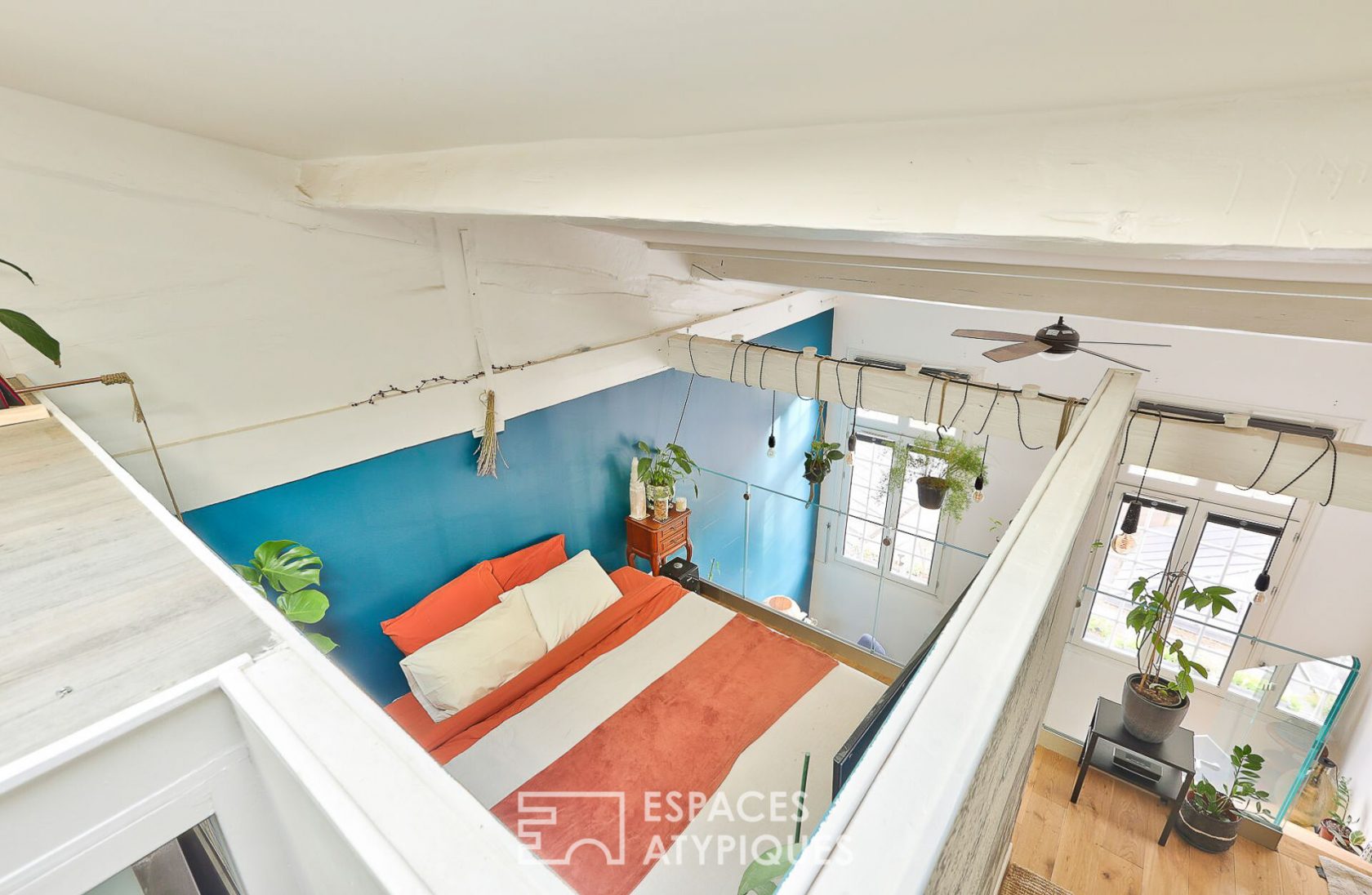 Loft of original and clever design