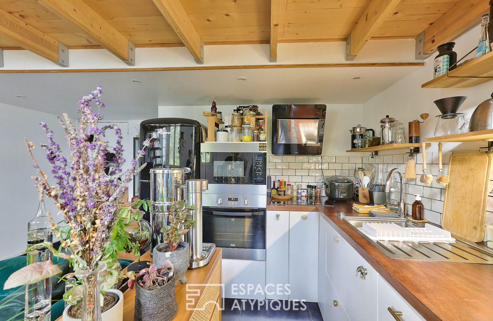 Loft of original and clever design