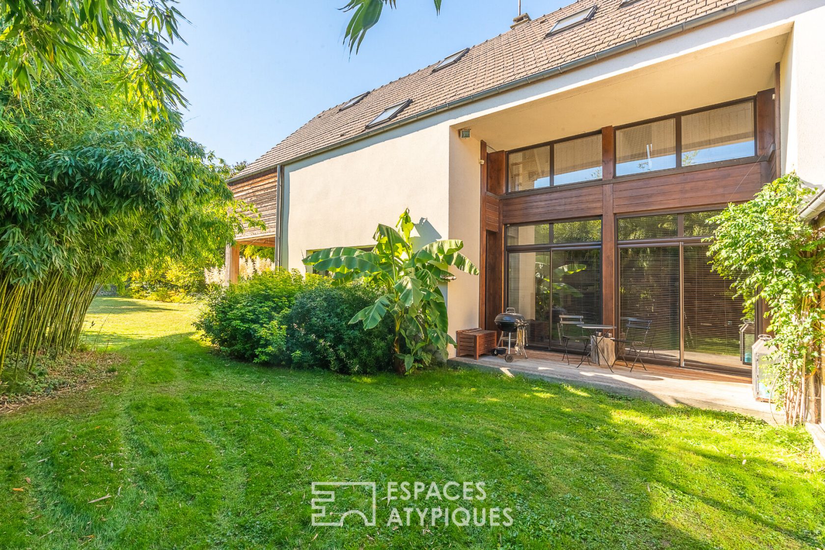 Maison d’architecte à l’élégance raffinée