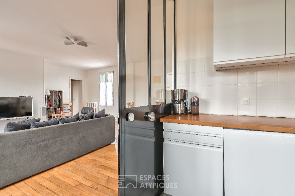 Cocoon duplex with terrace