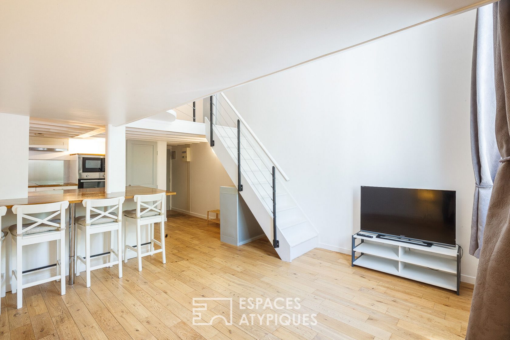 Loft of original and clever design