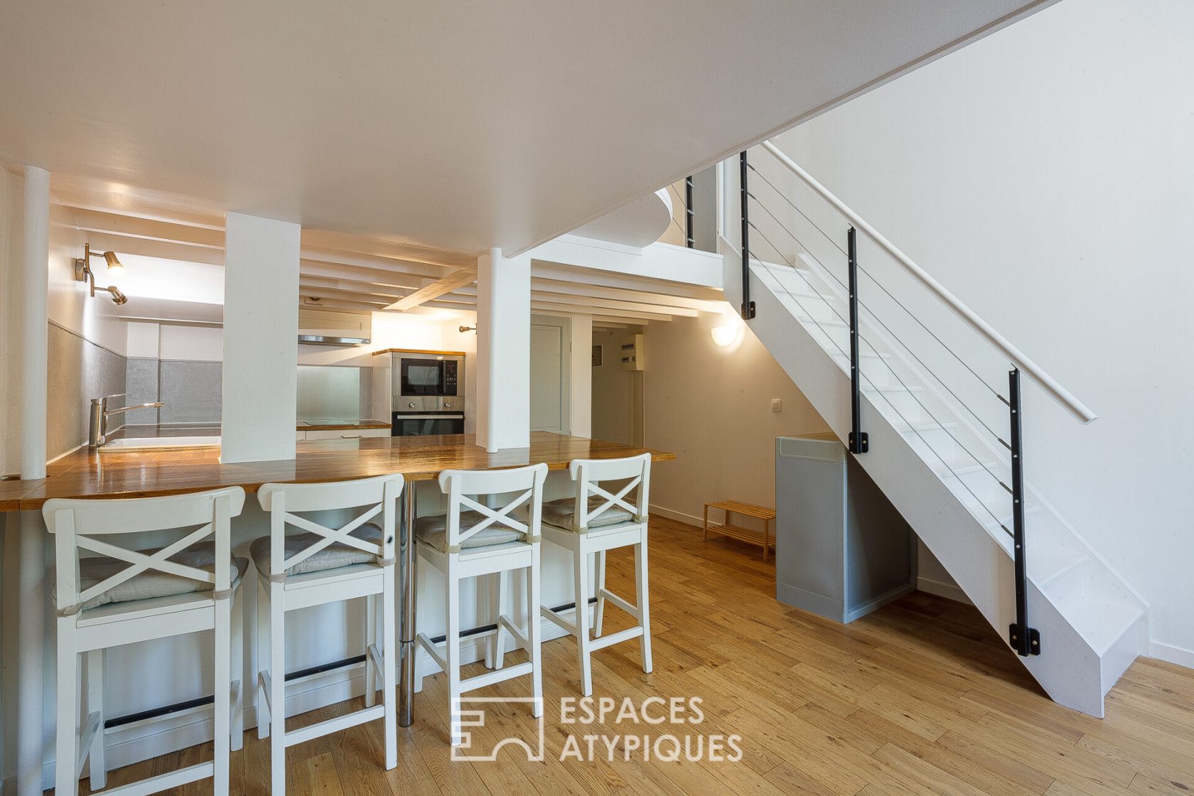 Loft of original and clever design