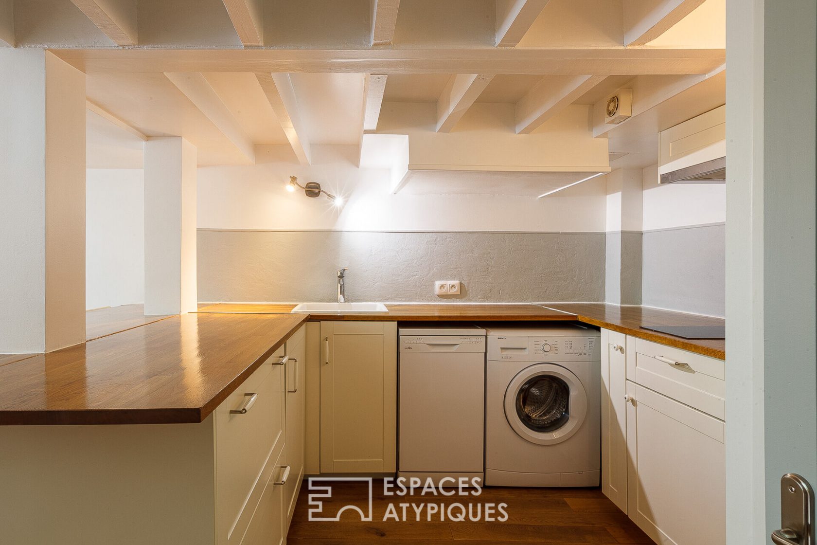 Loft of original and clever design