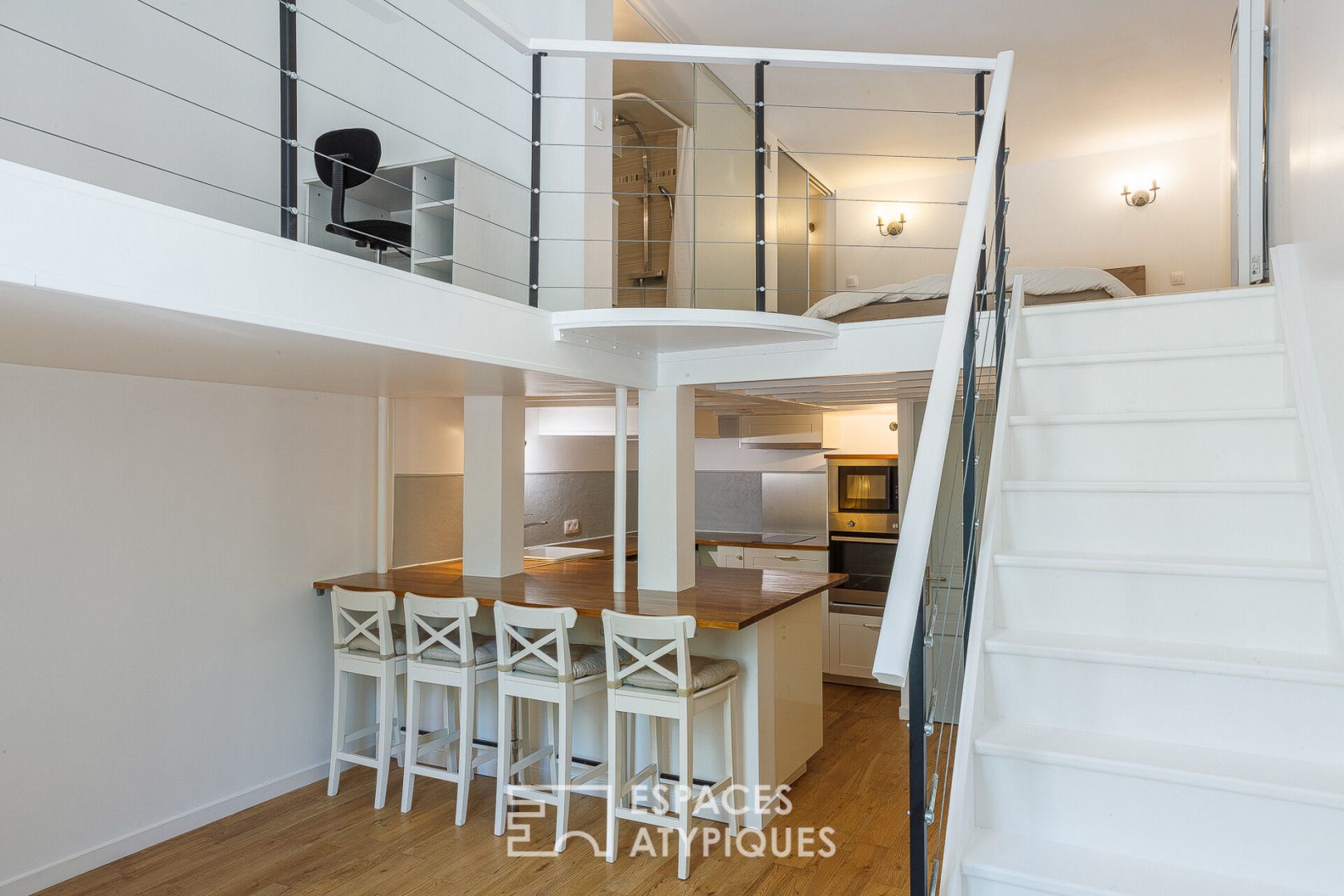 Loft of original and clever design