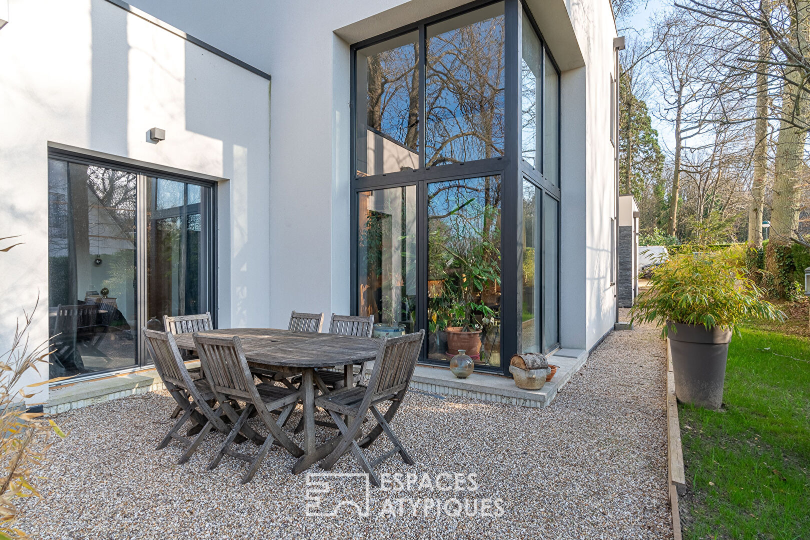 Architect’s house with low energy consumption