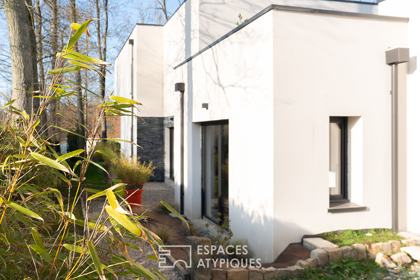 Architect’s house with low energy consumption