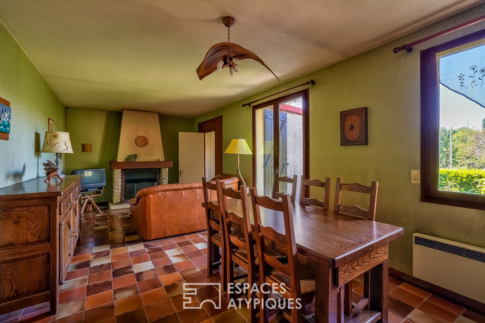 Maisonette with garden on an island