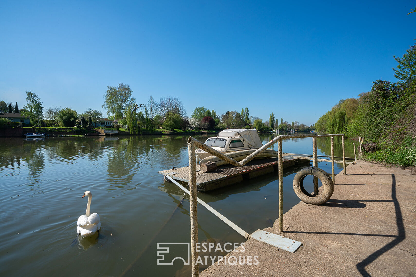 Charming house “Esprit Guinguette” on the banks of the Seine