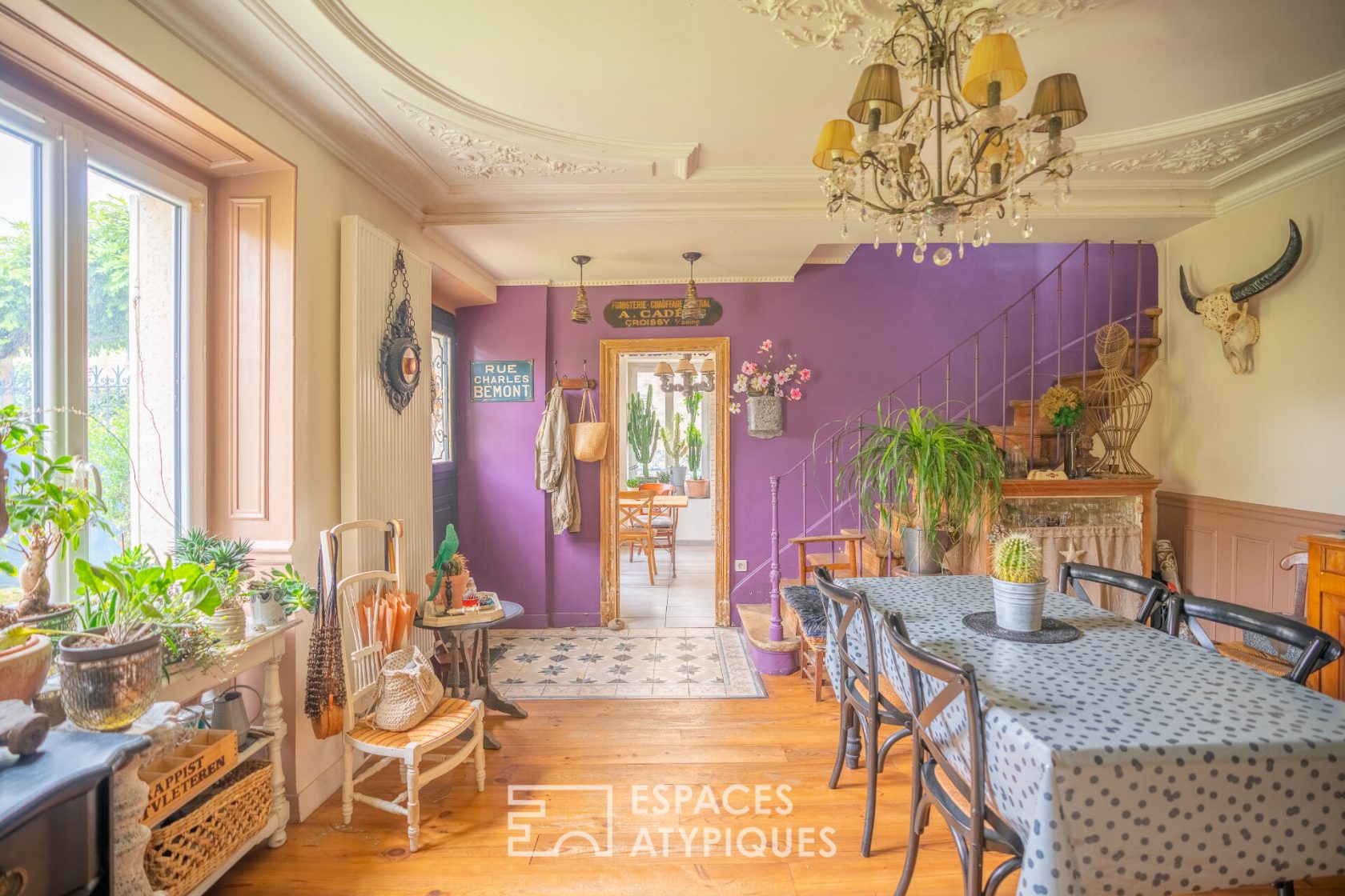 Maison d’artiste en coeur de village