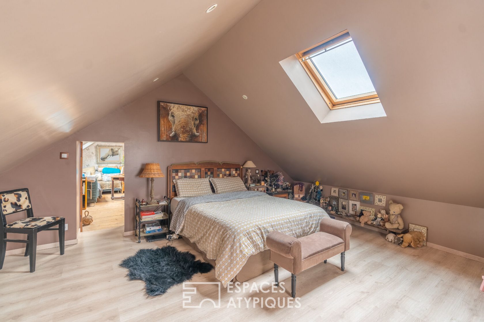 Maison d’artiste en coeur de village