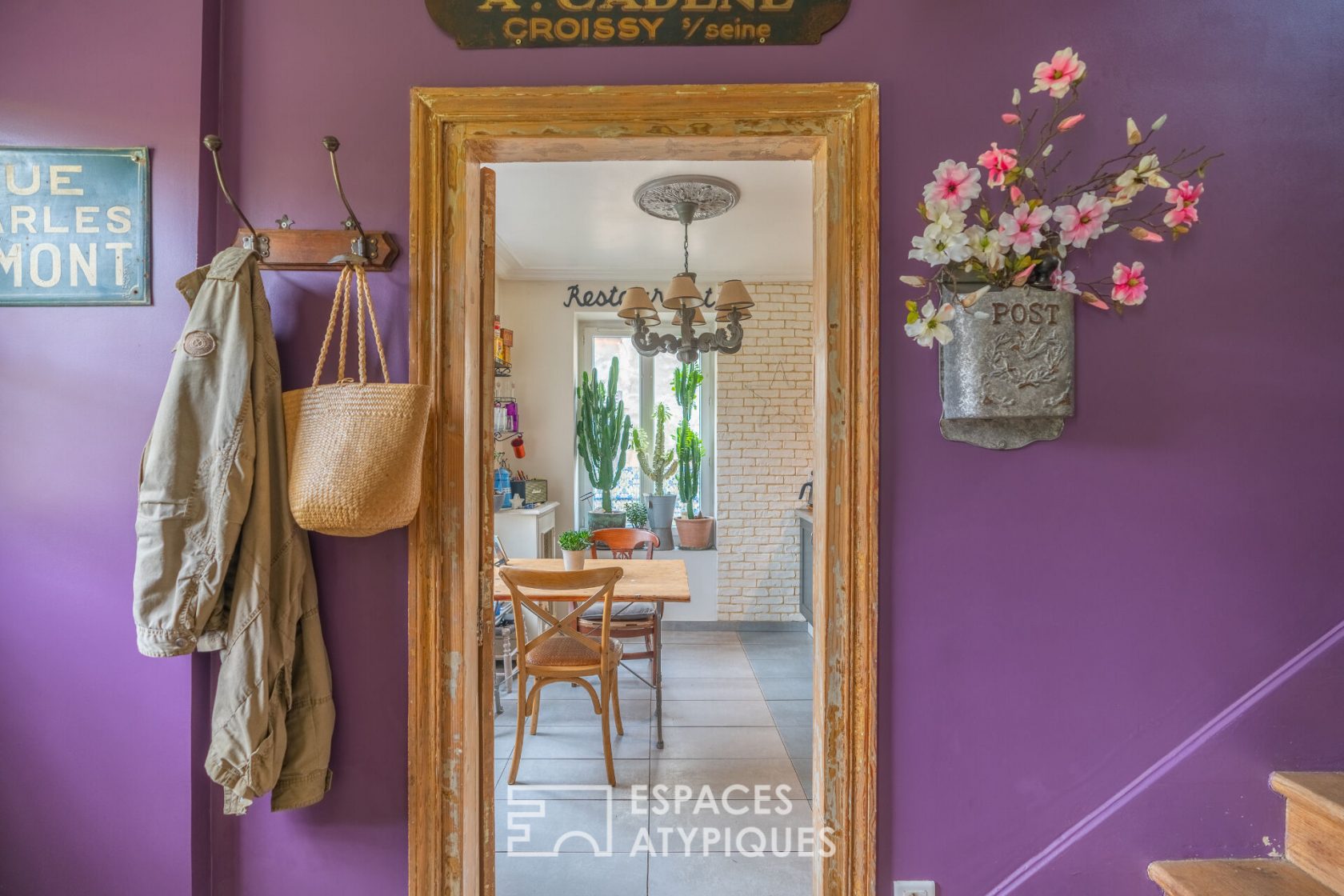 Maison d’artiste en coeur de village