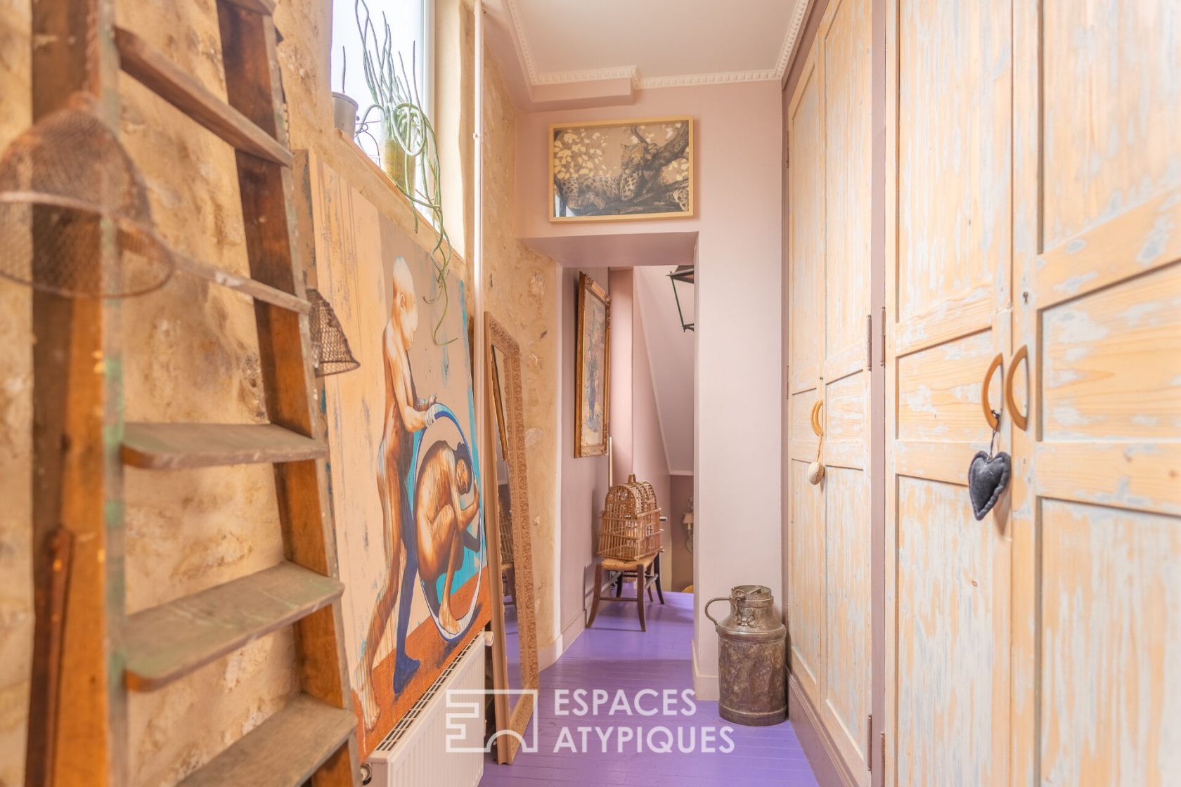 Maison d’artiste en coeur de village