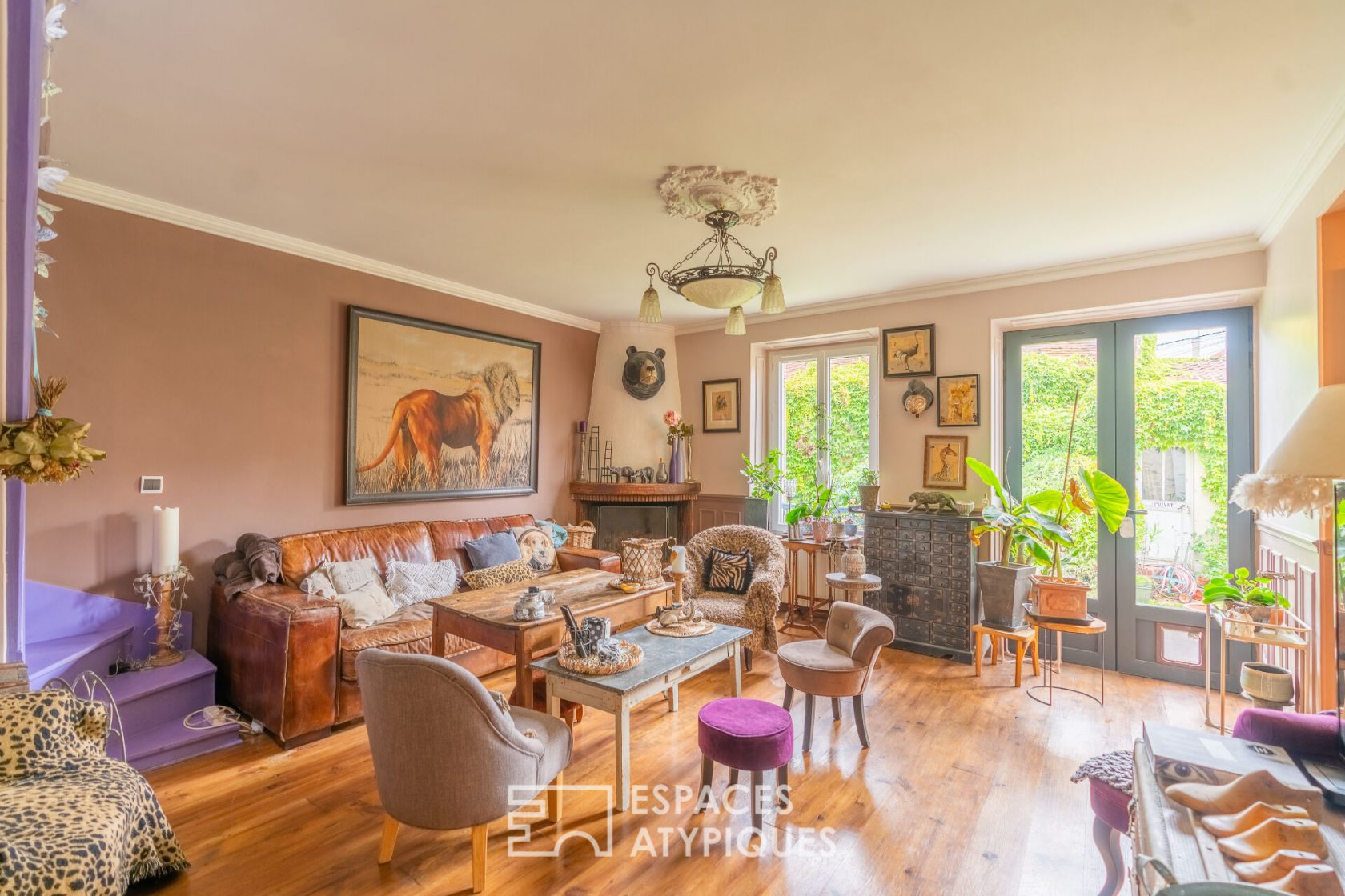Maison d’artiste en coeur de village