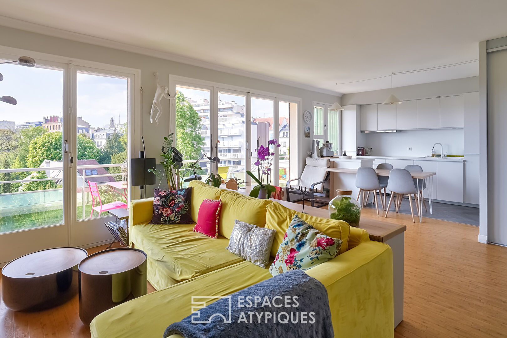 Appartement avec balcon et vue dégagée